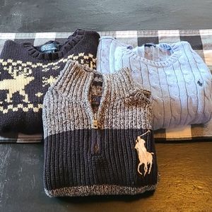 Ralph Lauren boy sweaters